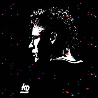 Neymar black and white wallpaper