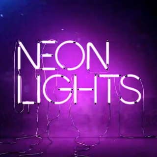 Aesthetic laptop neon wallpaper