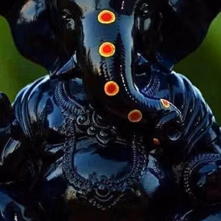 Ganpati black wallpaper