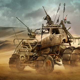 Mad Max cars wallpaper