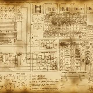 Schematics wallpaper
