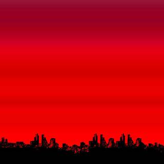 Aesthetic red HD PC wallpaper