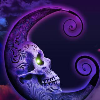 Love skull wallpaper