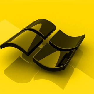 Windows 10 yellow wallpaper