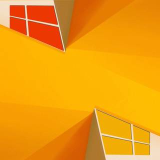 Windows 10 yellow wallpaper