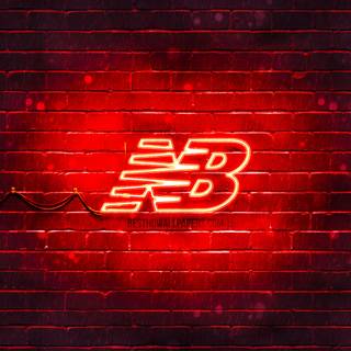 New Balance logo wallpaper