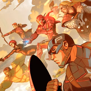 Marvel fan art wallpaper