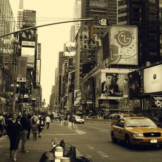 Old New York wallpaper