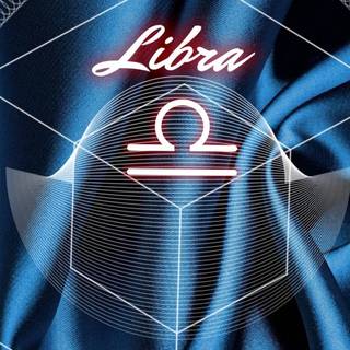 Blue Libra wallpaper