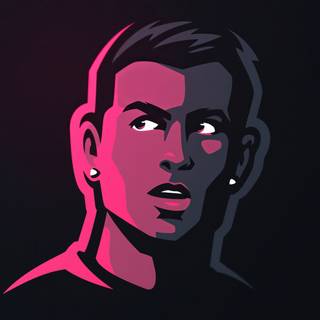 Ronaldo art wallpaper