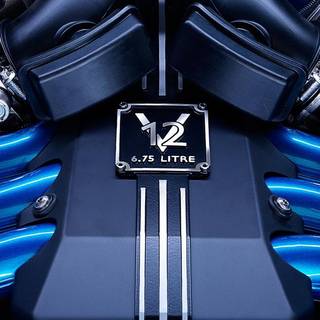 V12 engine wallpaper