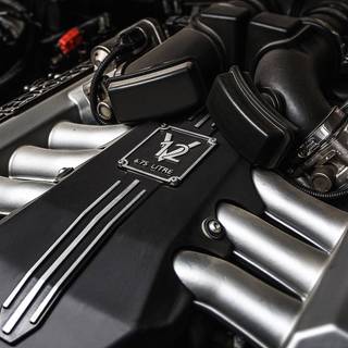 V12 engine wallpaper