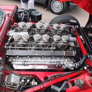 V12 engine wallpaper