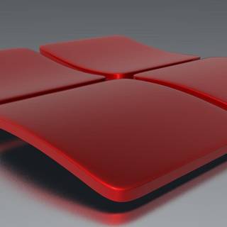Windows 11 red wallpaper
