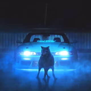 Car at night wallpaper