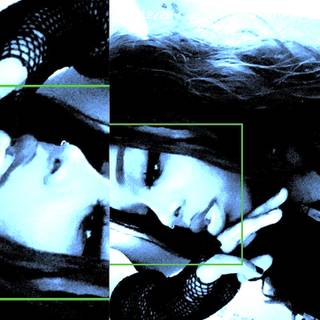 Blue Y2k Grunge wallpaper