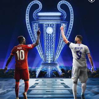 Real Madrid UEFA Champions League Champions 2022 wallpaper