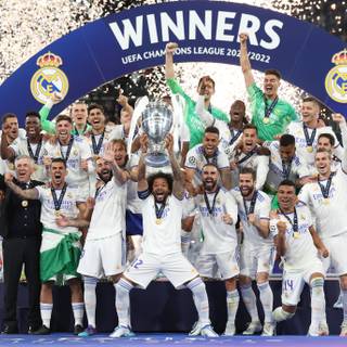 Real Madrid UEFA Champions League Champions 2022 wallpaper