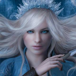 Queen girl HD wallpaper