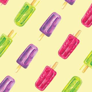 Summer phone ice wallpaper