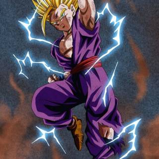 Gohan SSJ2 mobile wallpaper