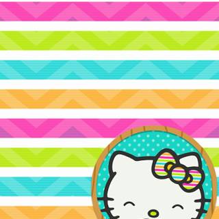 Summer Hello Kittty wallpaper