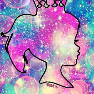 Pink princess wallpaper