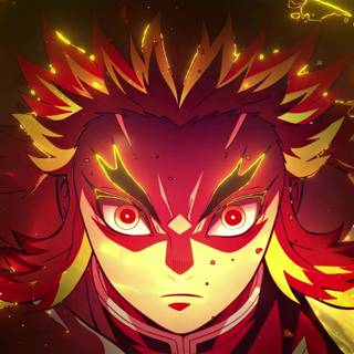 Demon Slayer fight wallpaper