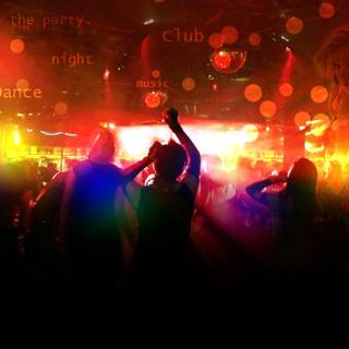 Party club wallpaper