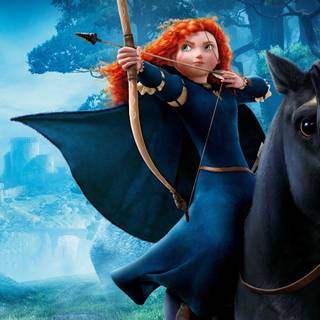 Brave Merida wallpaper
