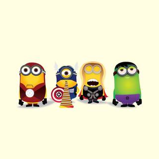 Minion Avengers wallpaper