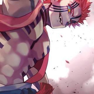 Akaza iPhone wallpaper