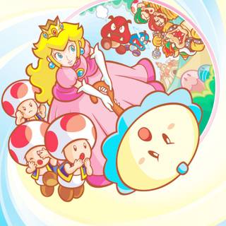 Princess Peach phone wallpaper