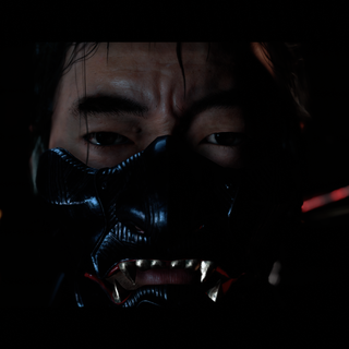 Aesthetic Ghost of Tsushima Mask wallpaper