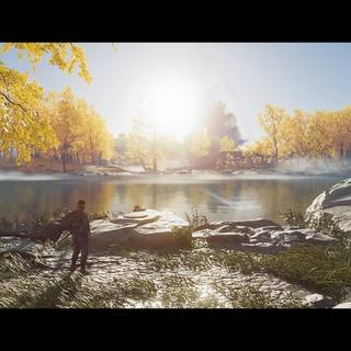 Aesthetic Ghost of Tsushima Mask wallpaper