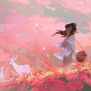 Summer Ghost wallpaper