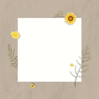 Sunflower collage wallpaper