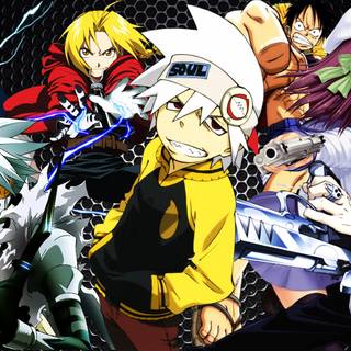 Anime mixed wallpaper