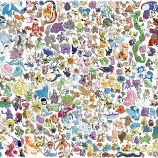 Pokémon city wallpaper