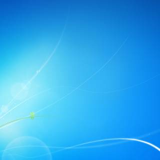 Blue Windows 7 logo wallpaper