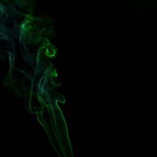 Black green 4k wallpaper