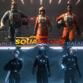 Rebel Alliance vs Galactic Empire wallpaper