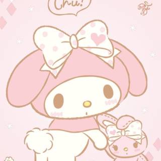 My Melody iPhone wallpaper