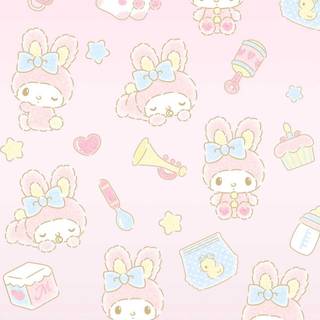 My Melody iPhone wallpaper