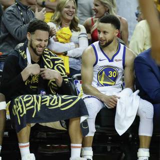 Stephen Curry and Klay Thompson wallpaper