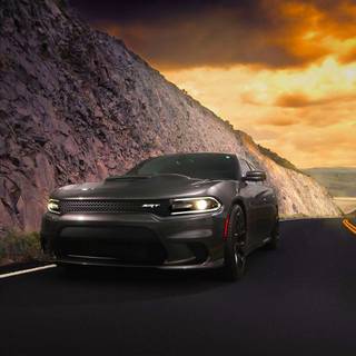 Dodge Charger Hellcat desktop wallpaper
