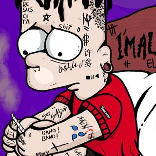 Drip Simpson wallpaper