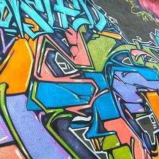 Graffiti characters wallpaper