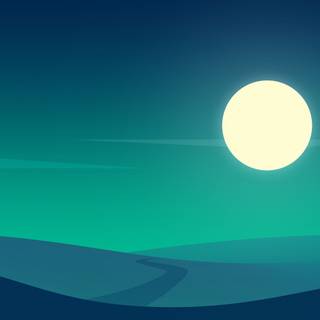 Minimalist HD landscape wallpaper