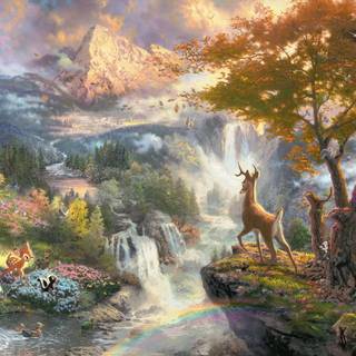 Thomas Kinkade Disney wallpaper